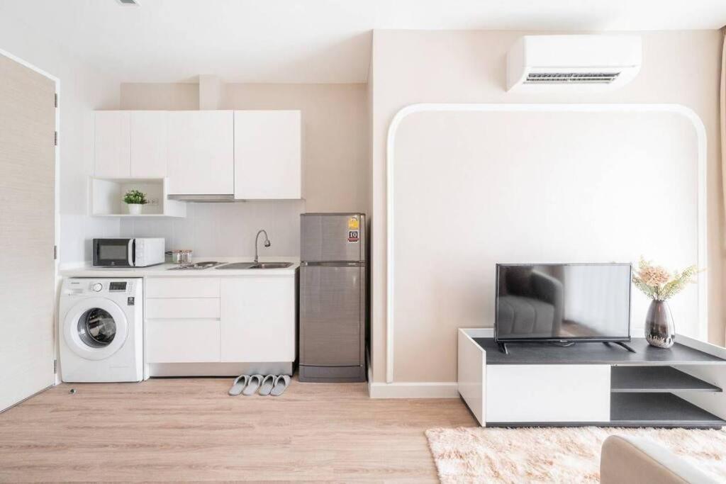 Bangkok Downtown2Min Walk Tobts Apartment Ban Khlong Samrong Exterior photo
